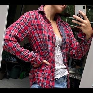 LIKE NEW Abercrombie Flannel Shirt